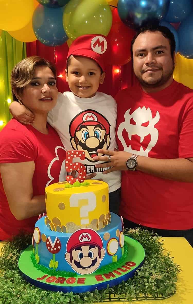 Emilio celebró su cumpleaños número 5