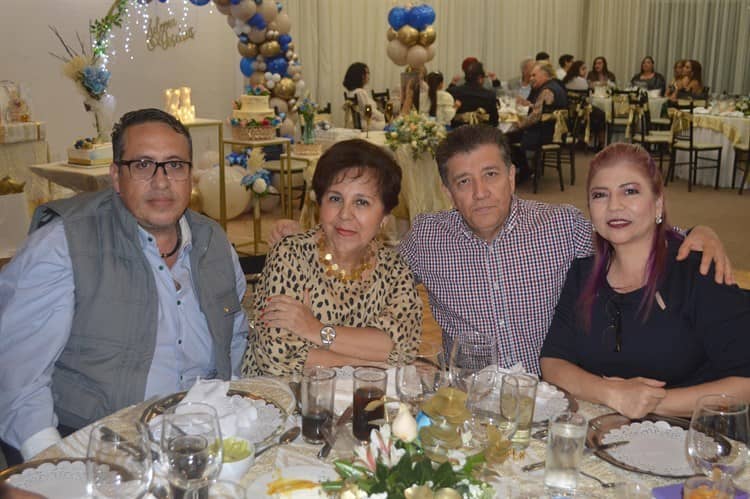 Zulema Ragel y José Luis Peregrina celebran sus bodas de oro