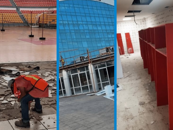 Así va la remodelación del Auditorio Benito Juárez en Veracruz