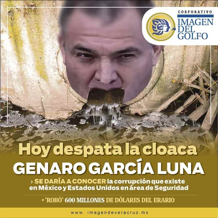 Genaro García Luna habría robado 600 mdd del erario público durante sexenio de Felipe Calderón