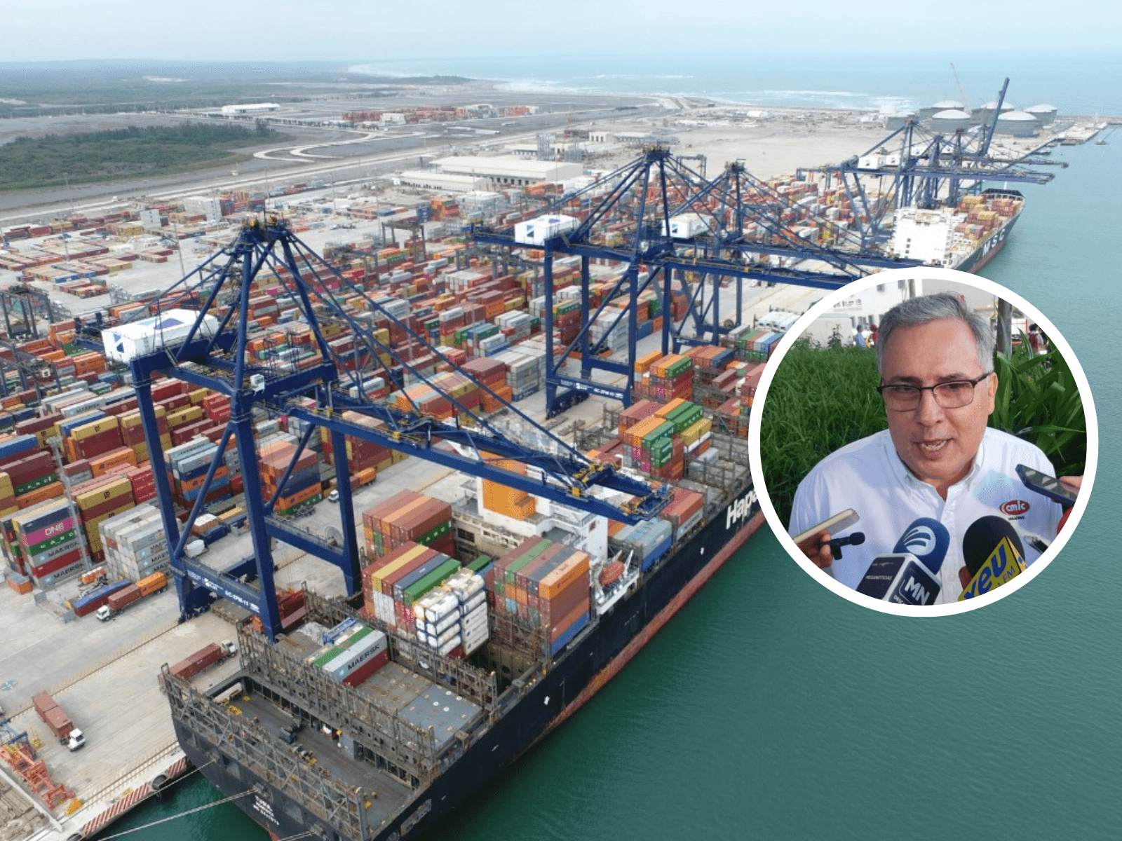 ASIPONA invertirá mil 100 millones de pesos en ampliación de nuevo puerto de Veracruz