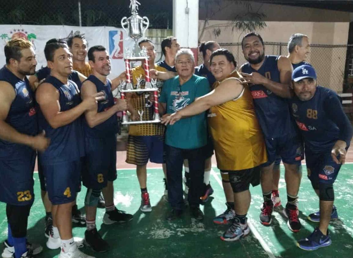 Cristealum refrendó su título en el basquetbol de La Noria