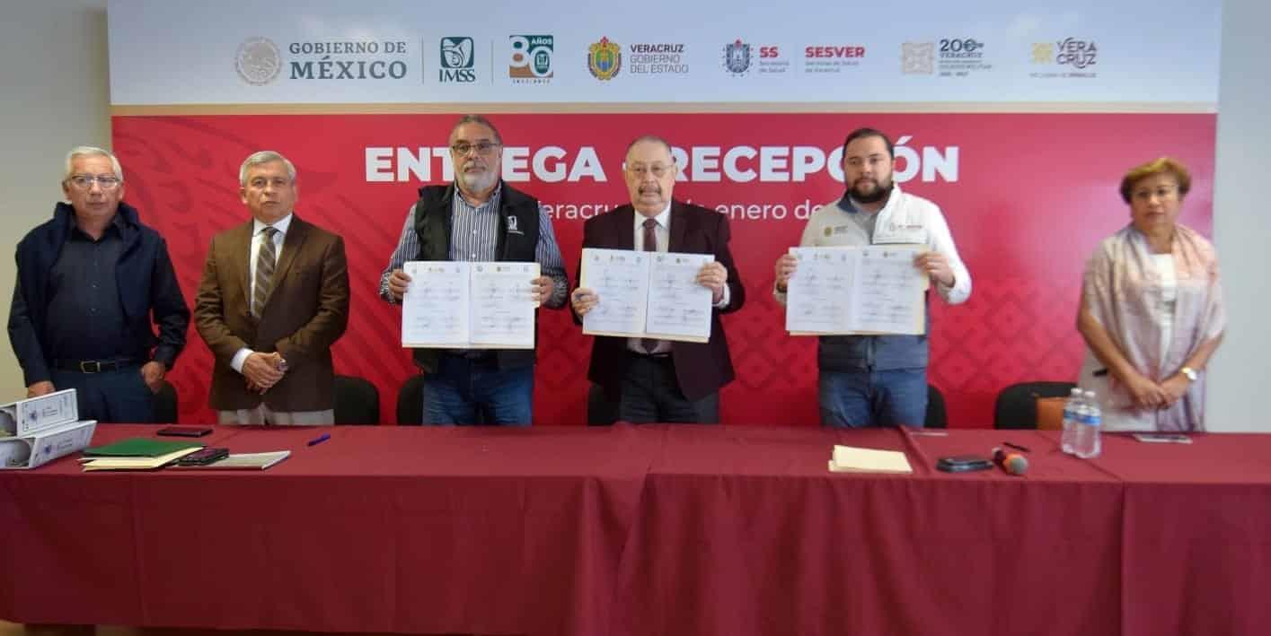 Realizan Entrega-Recepción de hospitales de los Servicios de Salud de Veracruz al IMSS-Bienestar