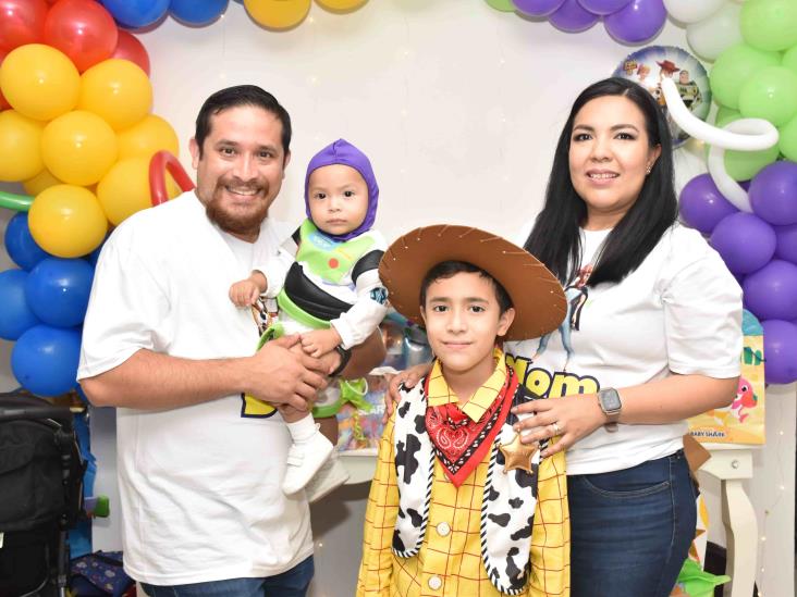 Josué y David Navarrete Trejo celebran juntos sus cumpleaños