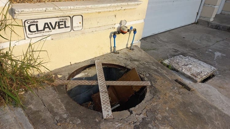 Ocupan terreno en Boca del Río como basurero para dejar arbolitos de Navidad