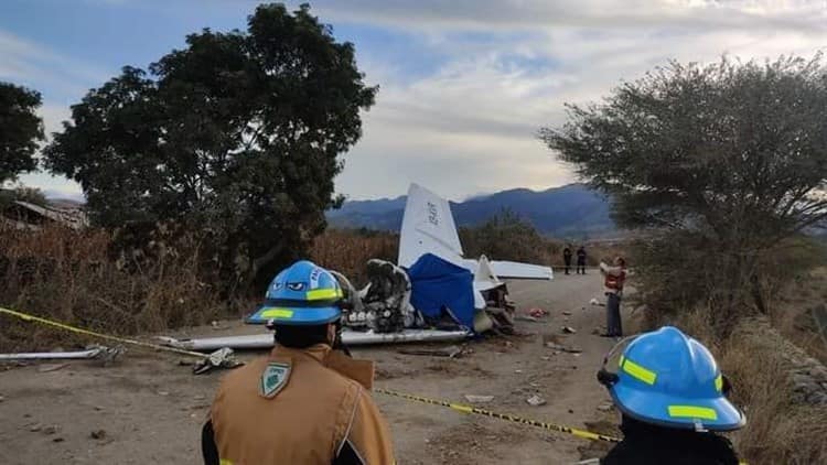 Dos muertos por caída de avioneta en Talpa de Allende, Jalisco