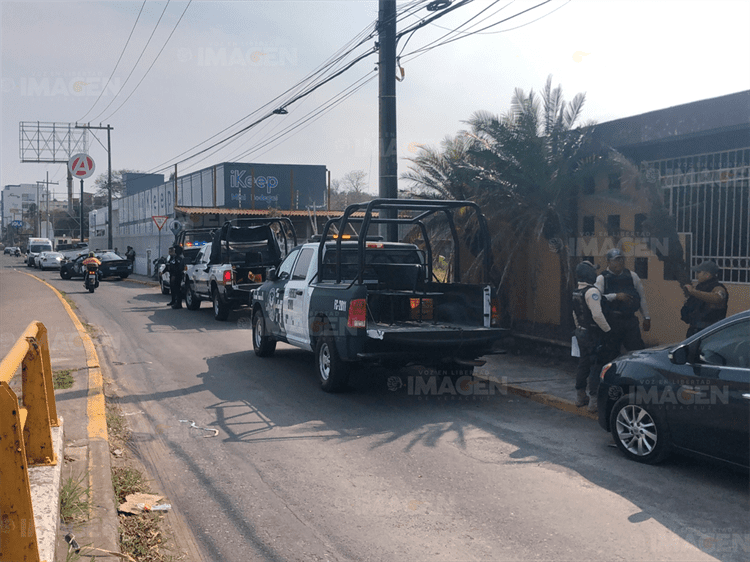 Importante movilización por balacera en la zona de la Riviera Veracruzana(+Video)