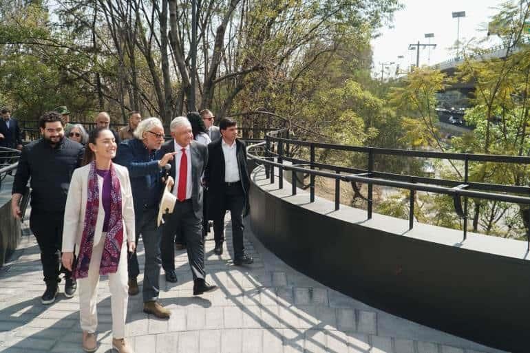 Presidente inaugura elemento del proyecto Chapultepec: Naturaleza y Cultura