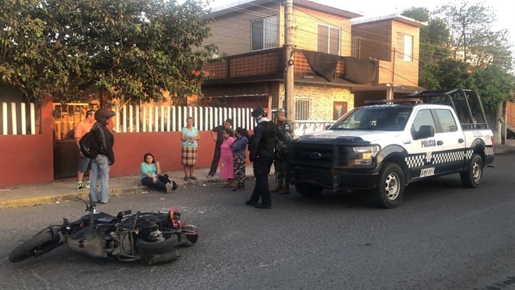 Chocan motociclistas en Boca del Río (+video)