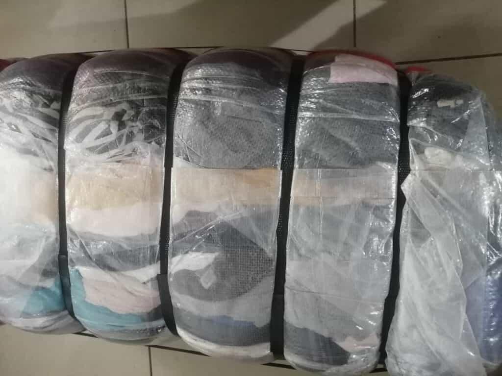 Decomisan ropa deportiva y tenis “pirata”: Guardia Nacional en Veracruz