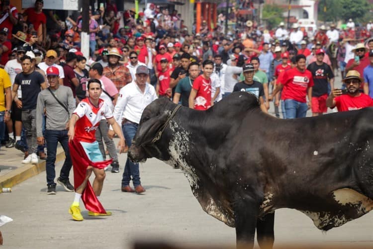 Varios heridos por suelta de toros en Chacaltianguis