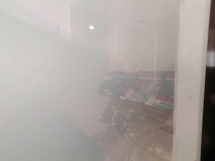 Fumigan biblioteca Quetzalcoatl, ubicada en el anexo del Palacio Municipal