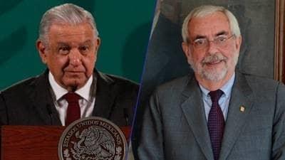 Responde AMLO a informe de la UNAM sobre tesis de Yasmín Esquivel