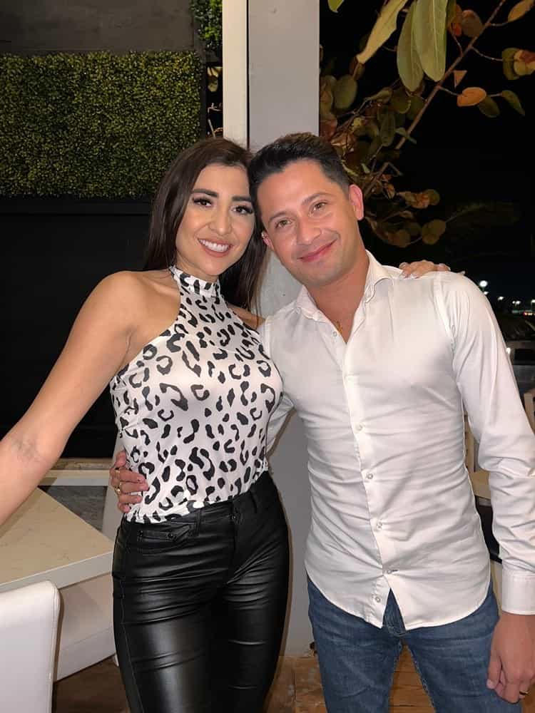 Mariana Mundo y Diego Bartolotta se reencuentran con amigos