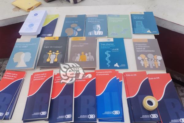Difunden información integrantes de AA en tres municipios del sur