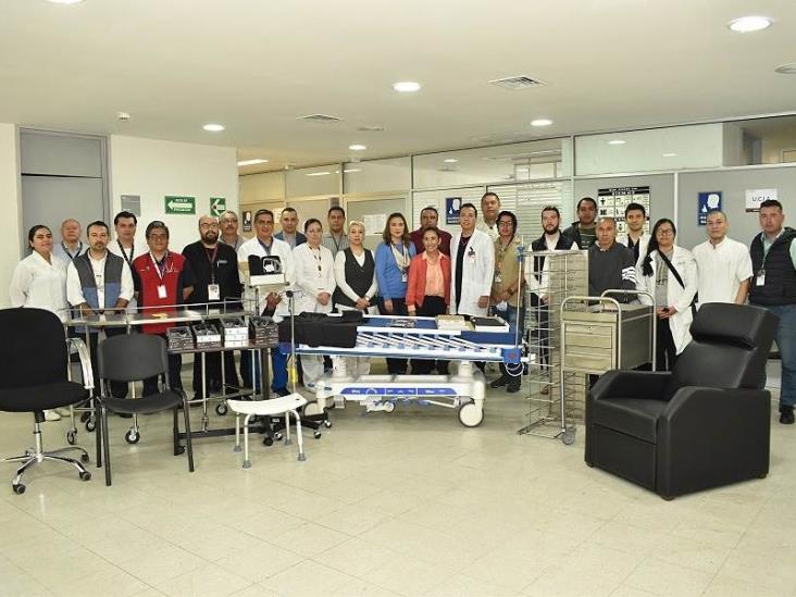 ISSSTE Veracruz recibe más de mil 300 equipos, mobiliario e insumos médicos