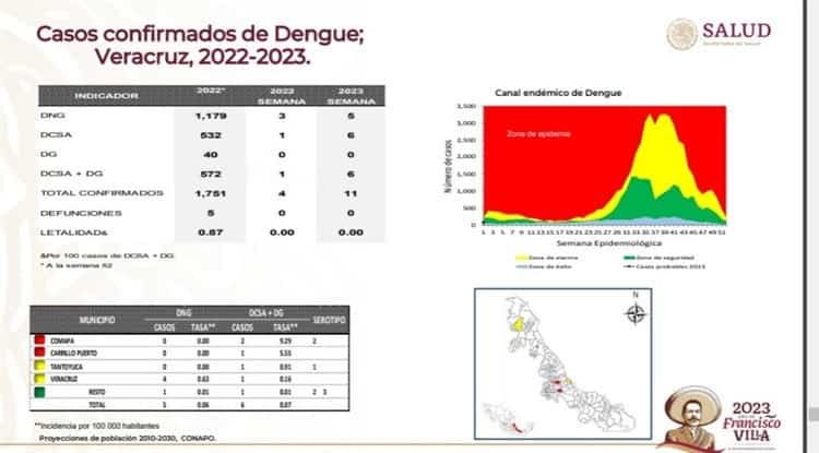 Puerto de Veracruz, muncipio del estado con más número de casos de dengue