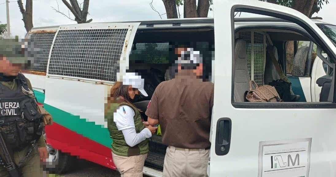 7 migrantes fueron asegurados en Orizaba; buscaban las vías del ferrocarril