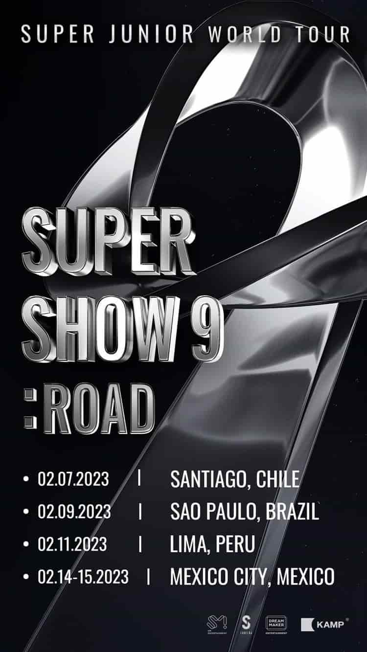 Super Junior confirma fechas del Super Show 9 en Latinoamérica