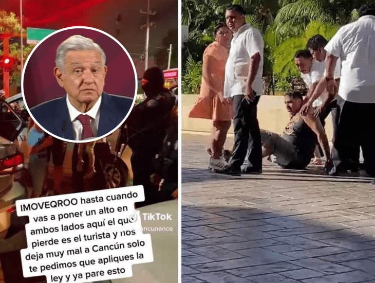 Descartan que aumente el problema entre taxistas y Uber en Quintana Roo: AMLO