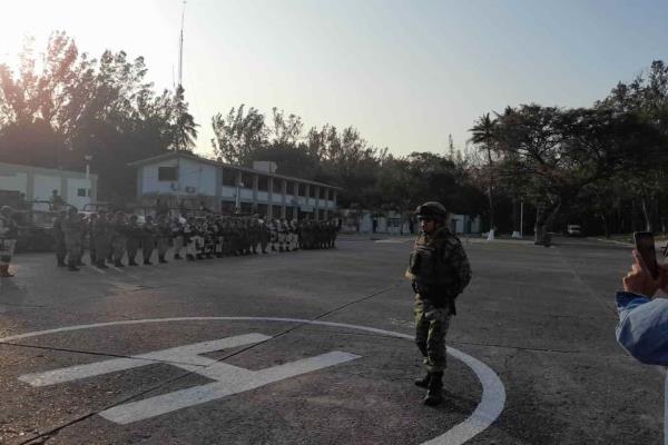 Llegan más de 160 elementos de la Sedena para blindar Veracruz - Boca del Río tras ataque del CJNG