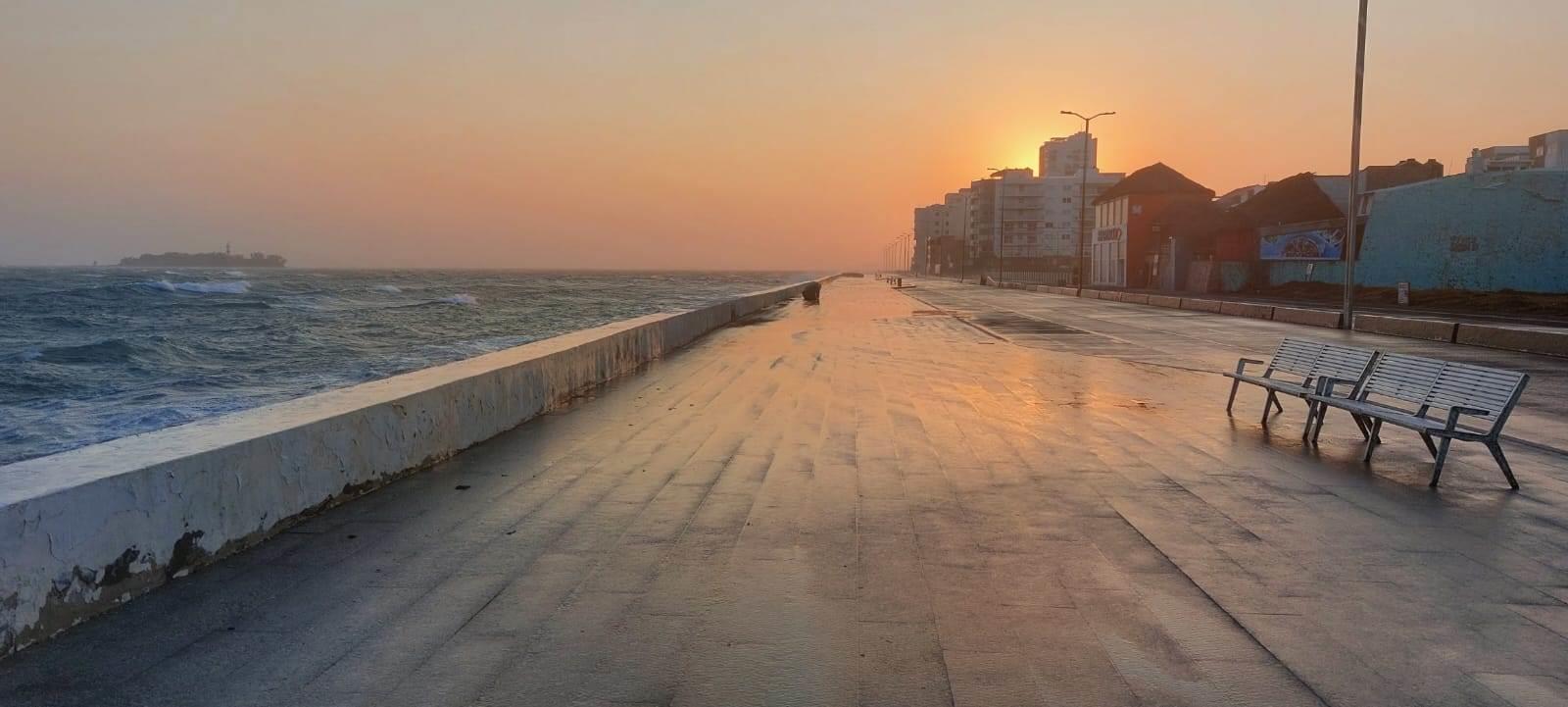 A partir de este miércoles iniciará viento del norte por frente frío 28 en Veracruz