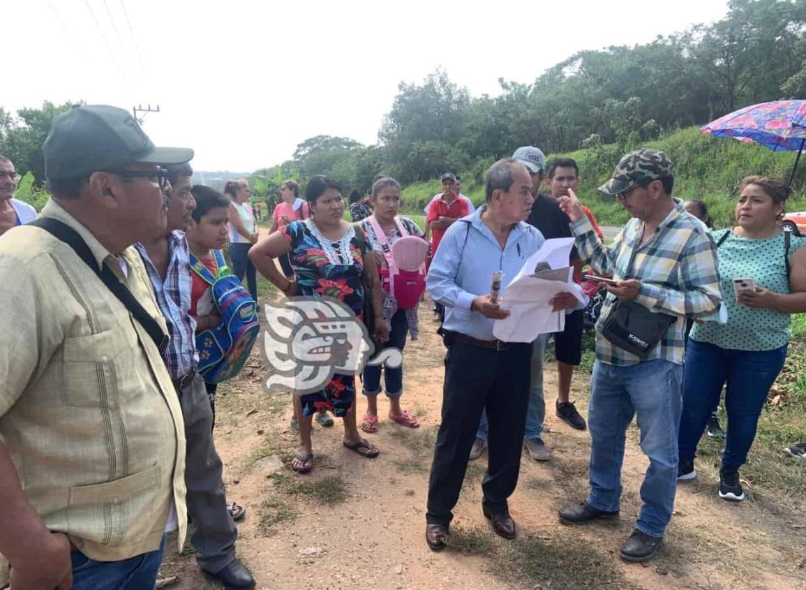 Recupera ejido Apaxta colonia Los Gavilanes, terreno invadido desde el 2005 en Acayucan(+Video)