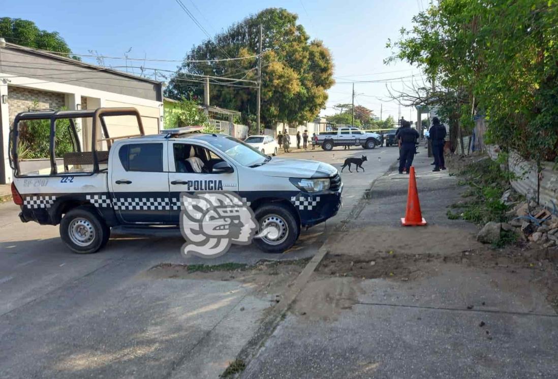 Amanece rafagueado domicilio en Coatzacoalcos