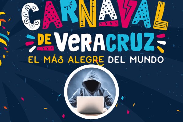 ¡Es la segunda! Hackean página del Carnaval de Veracruz 2023; publican contenido para adultos