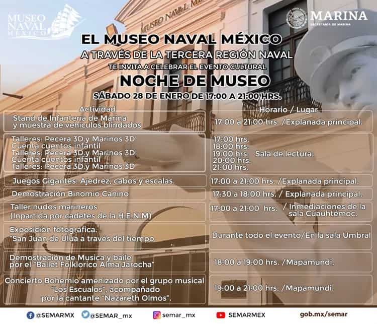 Con programa cultural conmemorarán el natalicio del vicealmirante Ángel Ortiz en Veracruz