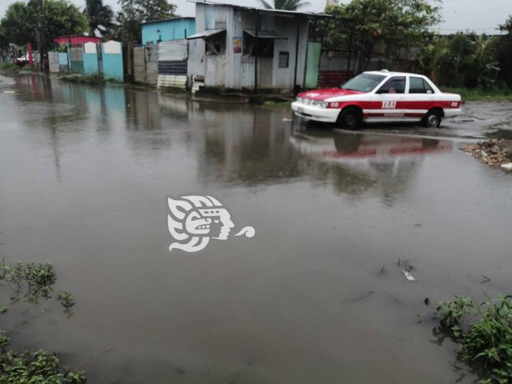 Sufren caídas y hasta los bañan de aguas negras en la Francisco Villa sur