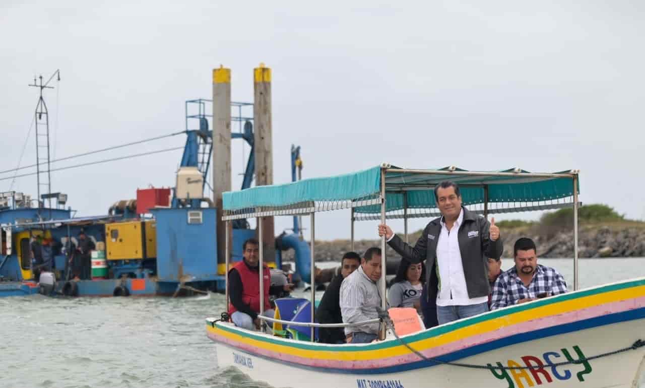 Con el dragado, viene mejor pesca en Tamiahua: Sergio Gutiérrez Luna