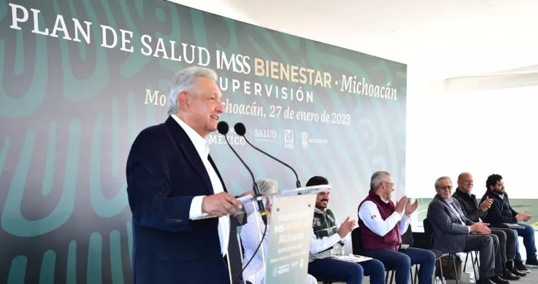 Sistema de salud será mejor que en Dinamarca, sin límite en presupuesto, promete AMLO