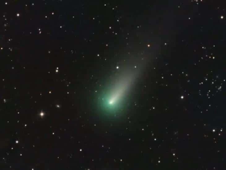 ¿A qué hora pasará el cometa verde en México?