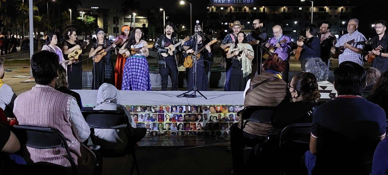 Realizan performance participativo en apoyo al Colectivo Solecito de Veracruz(+Video)