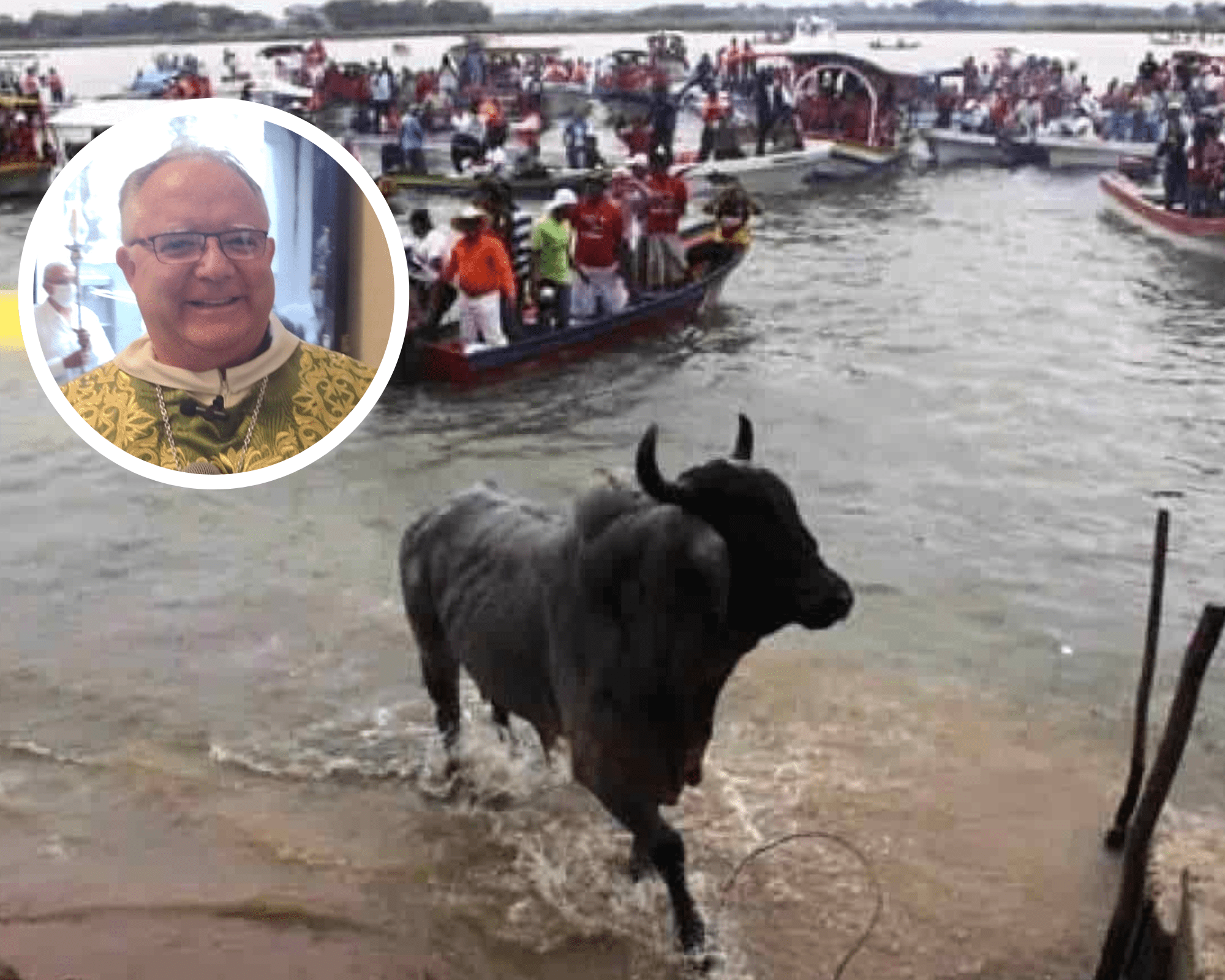 Diócesis pide respetar la suelta de toros en Tlacotalpan; “es parte de las tradiciones”