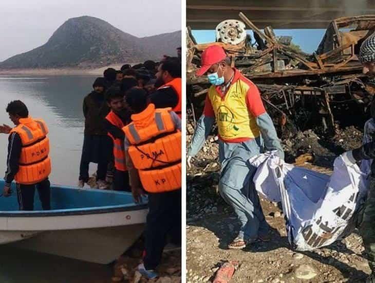 Dos accidentes el mismo día deja más de 50 muertos en Pakistán