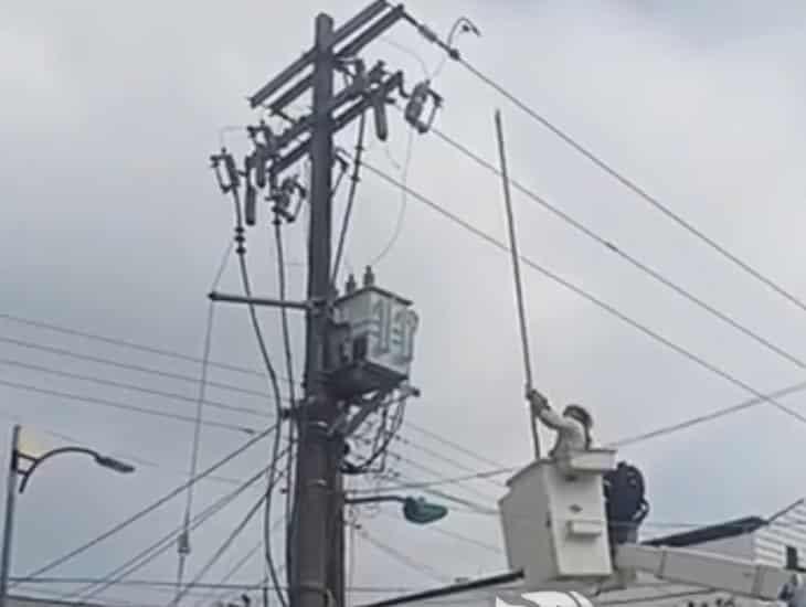 ¡Se quedan sin luz! CFE corta energía eléctrica del palacio municipal de Las Choapas