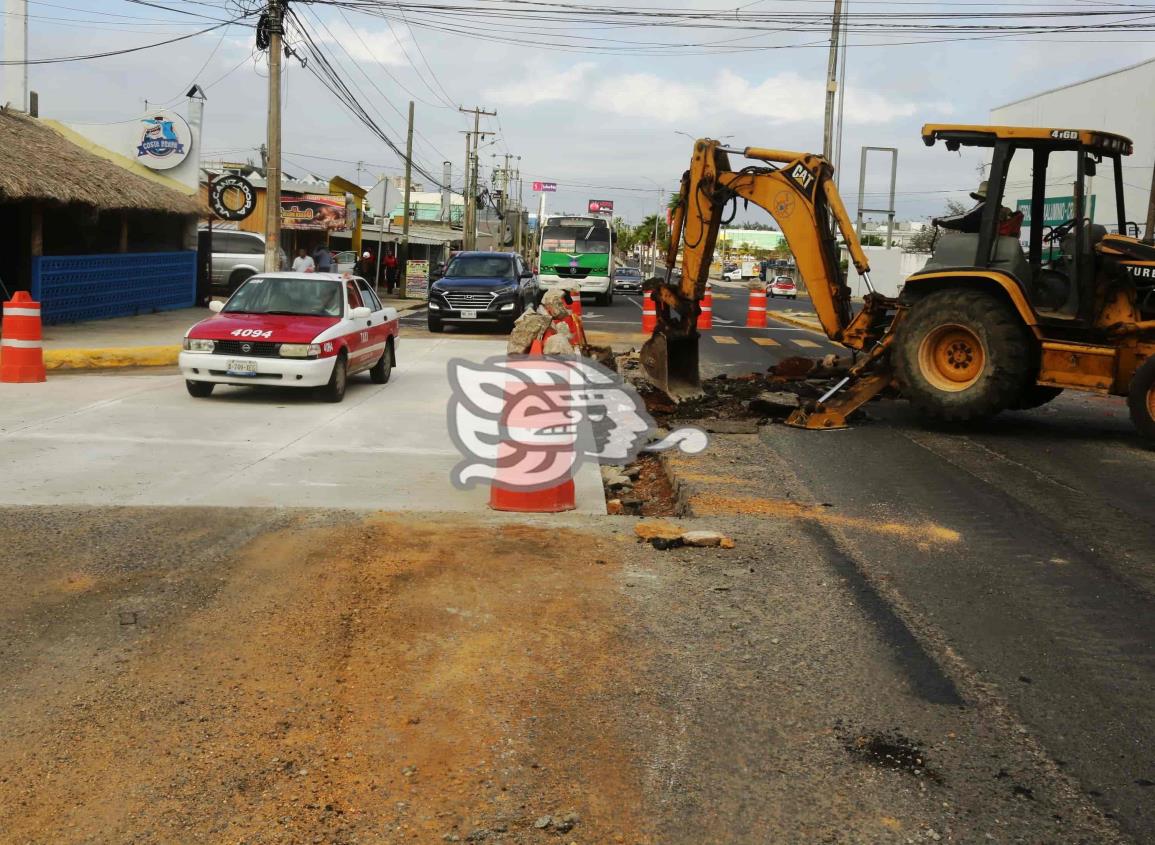 Arrancan trabajos para pavimentar tramo de la avenida UV