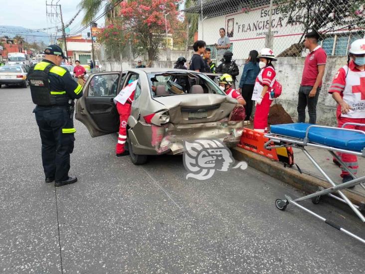 Accidentes en Córdoba generan fuerte movilización policiaca; hay una herida