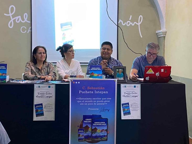 Presenta Sebastián Pucheta Ixtepan su primer libro ‘Cuentos cortos para noches largas’