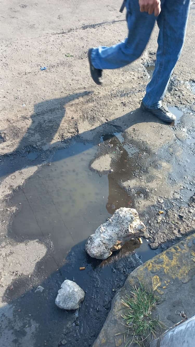 Baches “inundan” la zona de mercados de Veracruz; urgen su reparación