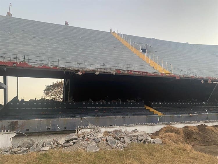 Inicia rehabilitación del estadio Luis “Pirata” de la Fuente en Boca del Río