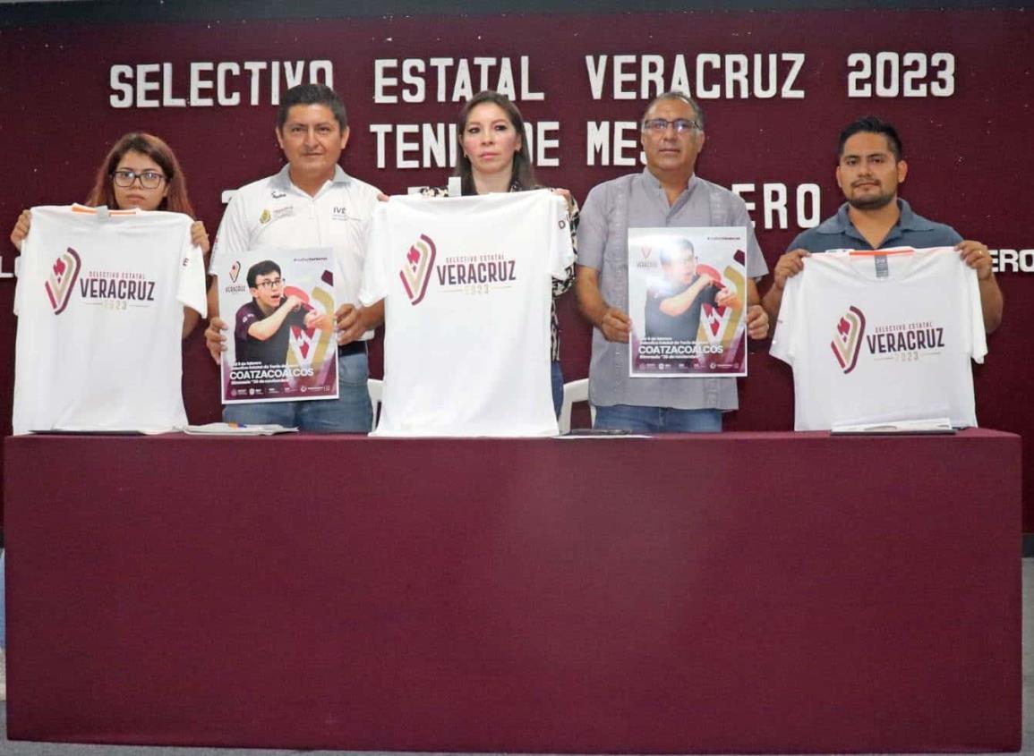 Coatzacoalcos sede del Selectivo Estatal Veracruz 2023 de tenis de mesa