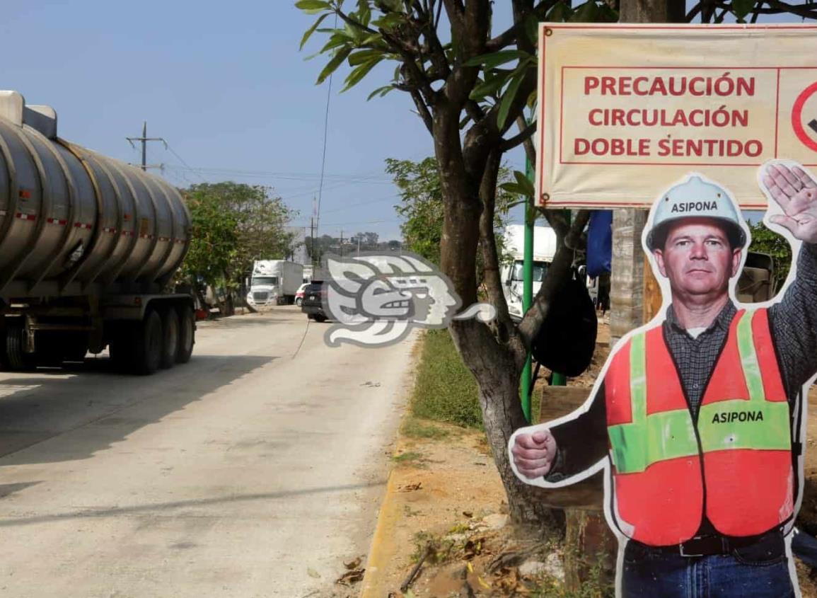 Caos vial por obras en la ‘Carretera Ancha’ (+Video)