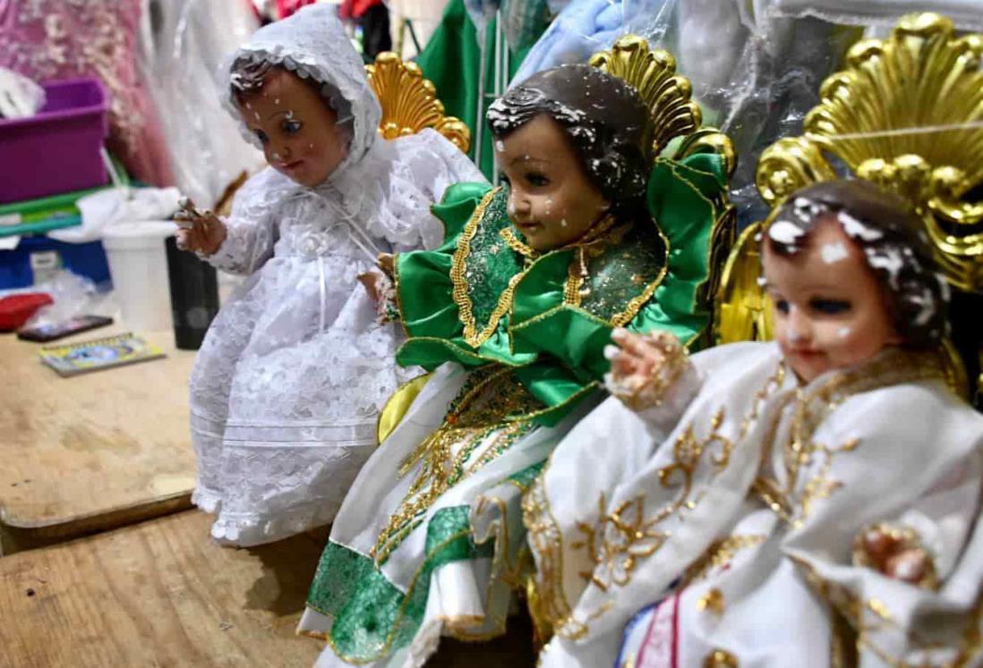 Iglesia de Veracruz realiza bendiciones de niño Dios este 2 de febrero