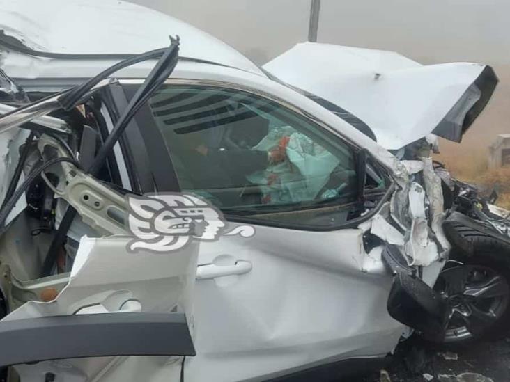 ¡Carambola! Accidente en las Cumbres de Maltrata deja 10 unidades siniestradas