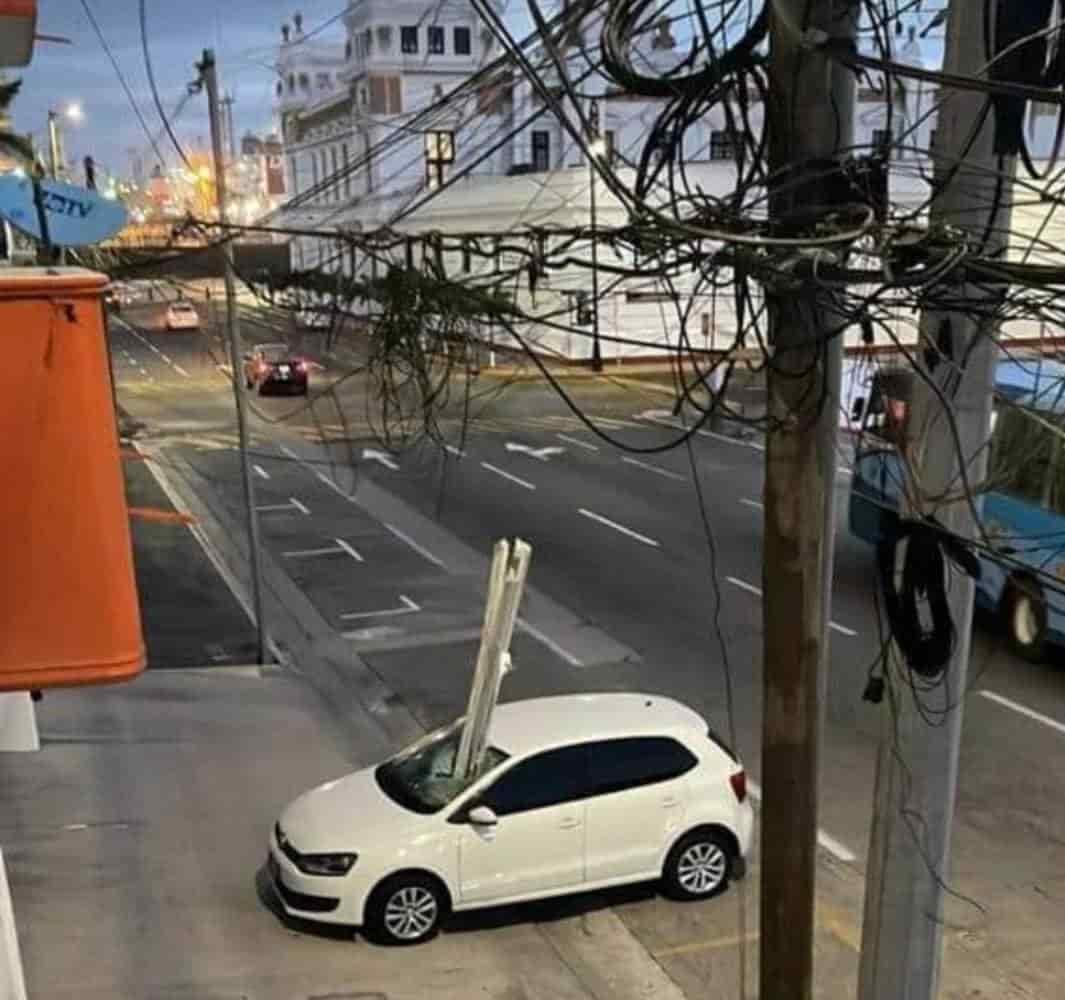 Norte puso en evidencia fragilidad de Torre Centro en Veracruz