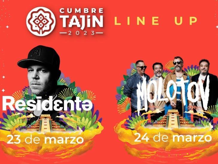 Cumbre Tajín 2023 confirma fechas de su elenco artístico en redes