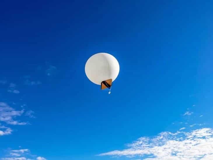 Así es el globo espía de China que derribó Estados Unidos con aviones especiales